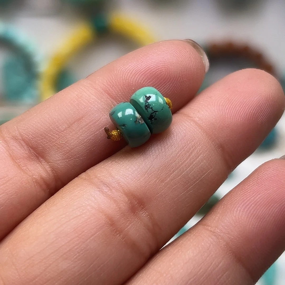 绿松石珠宝奇石未镶嵌樱****式