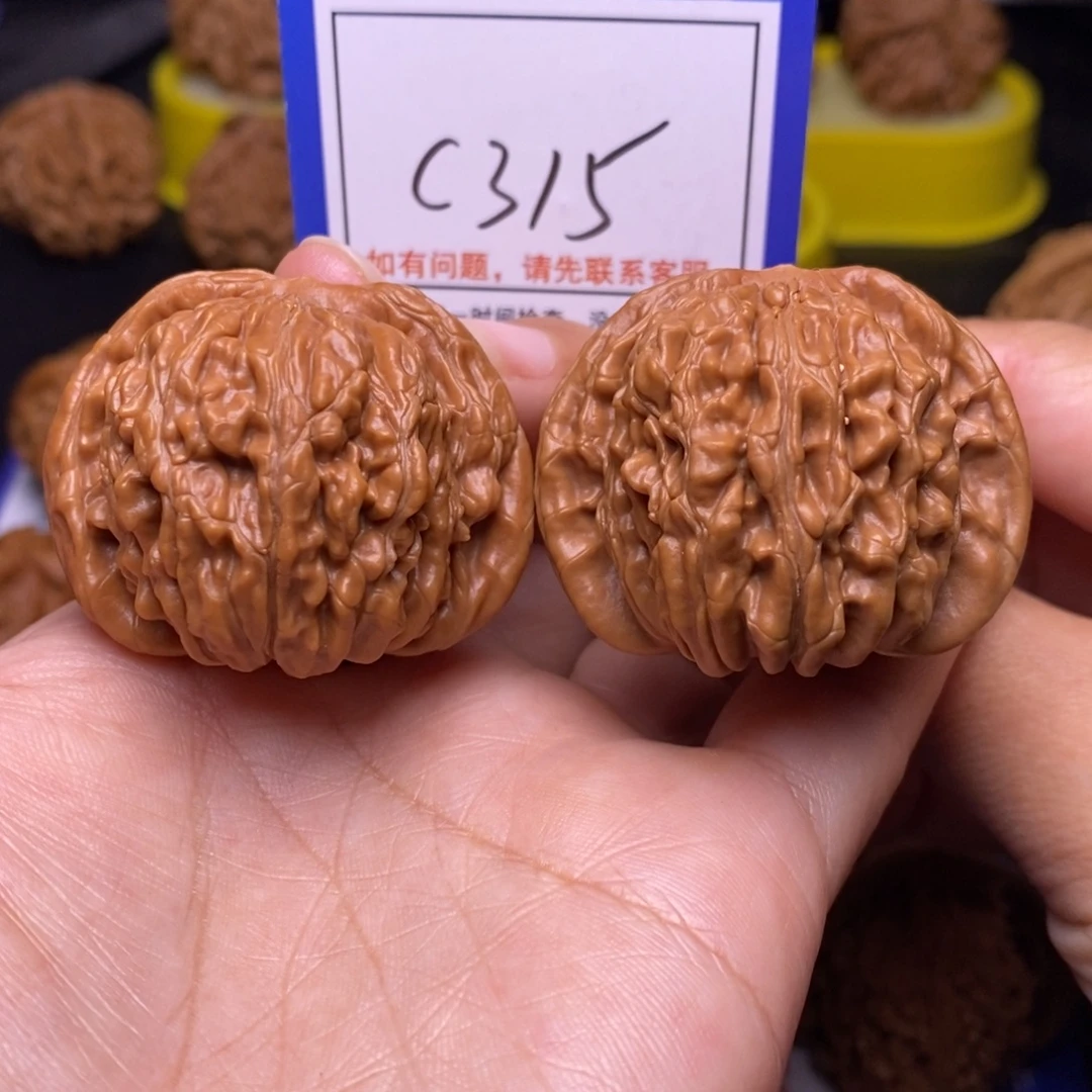 把件文玩核桃42全品四座楼c315