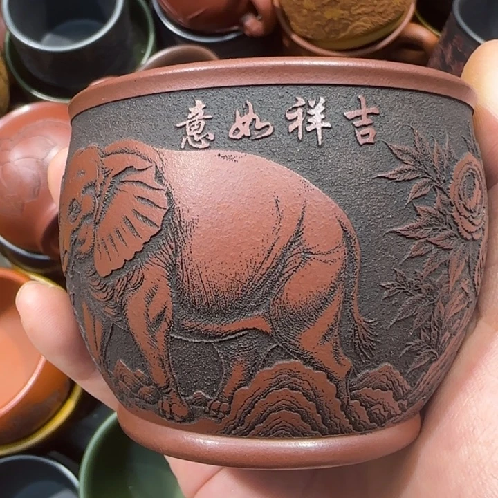 茶杯紫砂全手工制作工艺