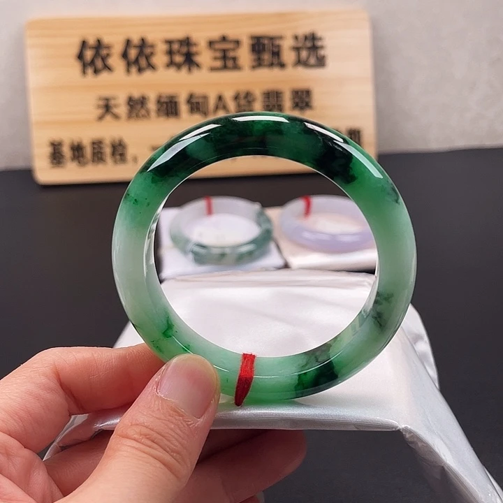 翡翠未镶嵌手镯手镯60