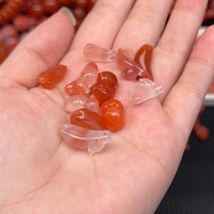 南红玛瑙未镶嵌吊坠(不含链)