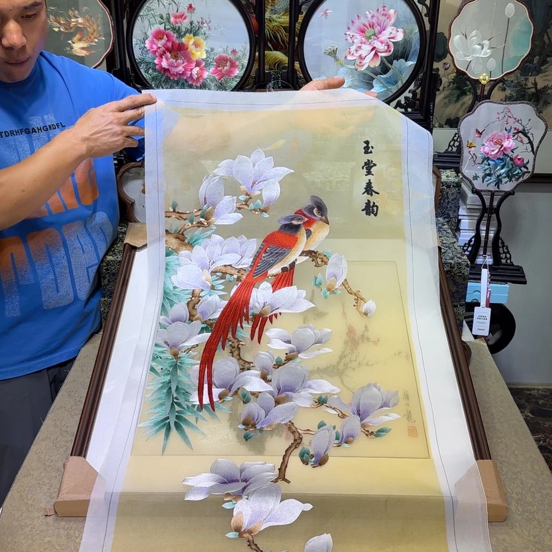 刺绣刺绣工艺精湛独特设计理念