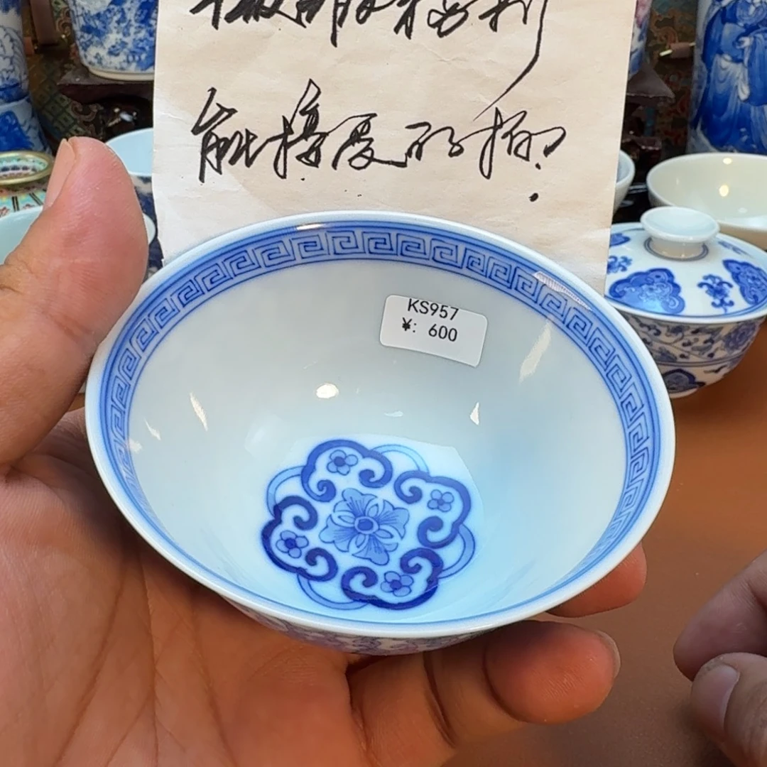 杯子景德镇全手工手绘陶瓷