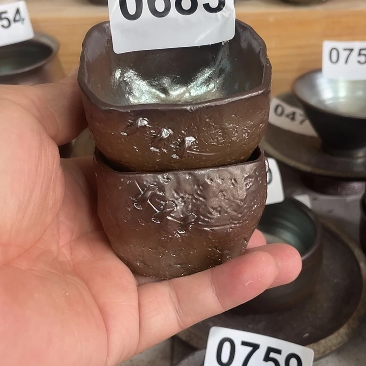 陶杯子柴烧纯手工683