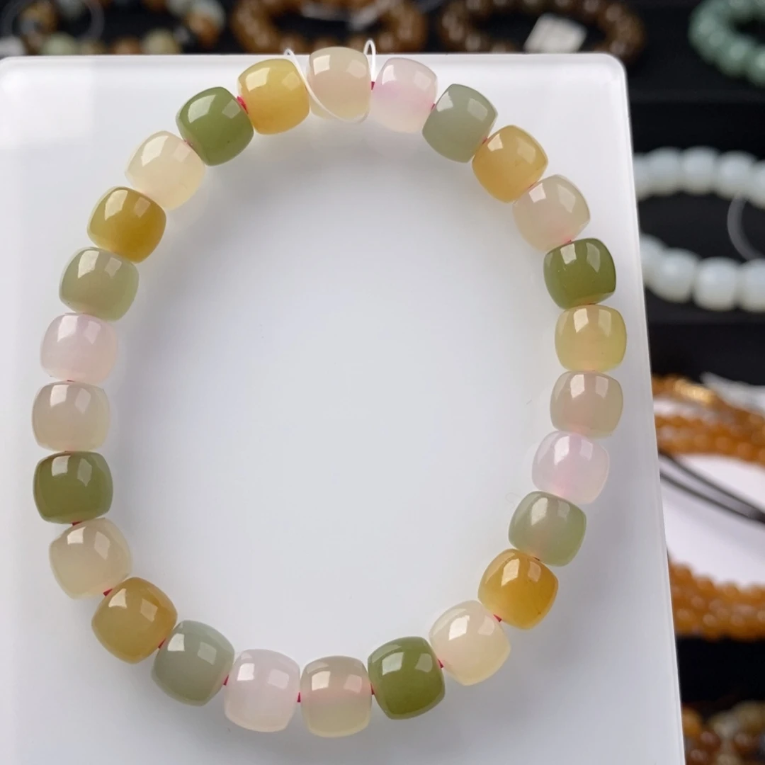 和田玉手串未镶嵌