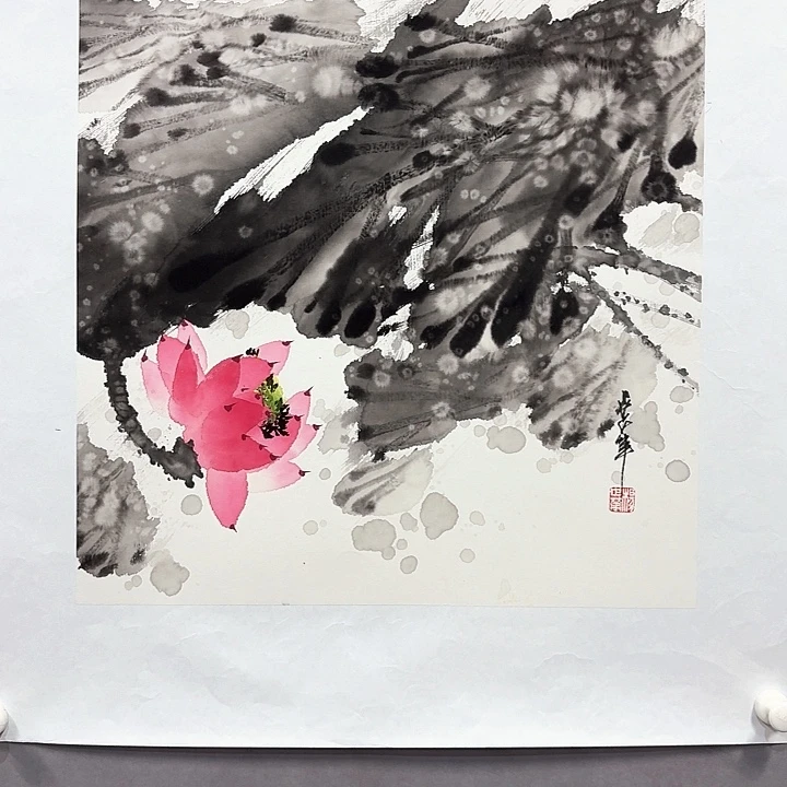 国画亲笔手绘放心去藏