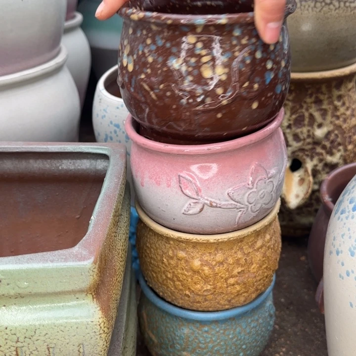 瑕疵花盆处理啦口12高10