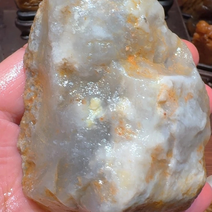 寿山石栁寿山石石头