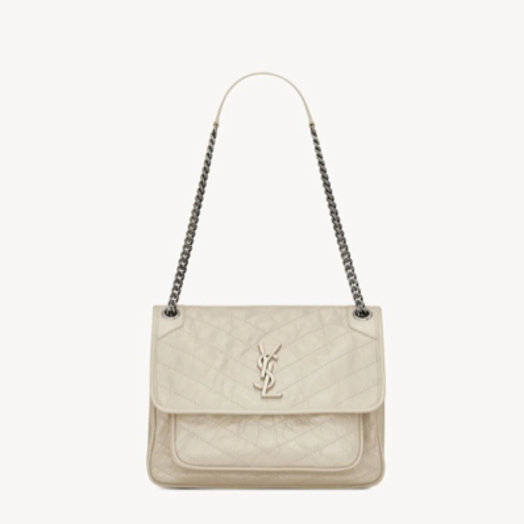 99新 YSL/圣罗兰 ysl圣罗兰niki油腊皮 低饱和度上身温柔3376
