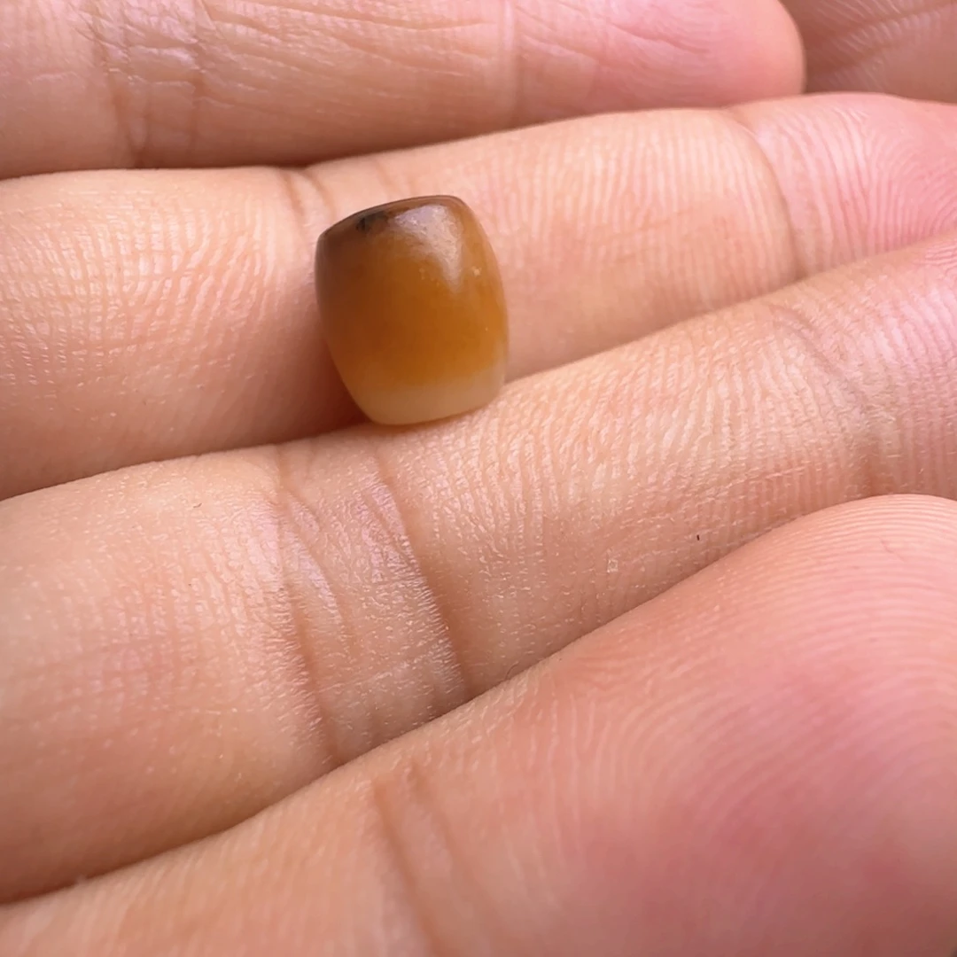 和田玉未镶嵌耳饰老*客