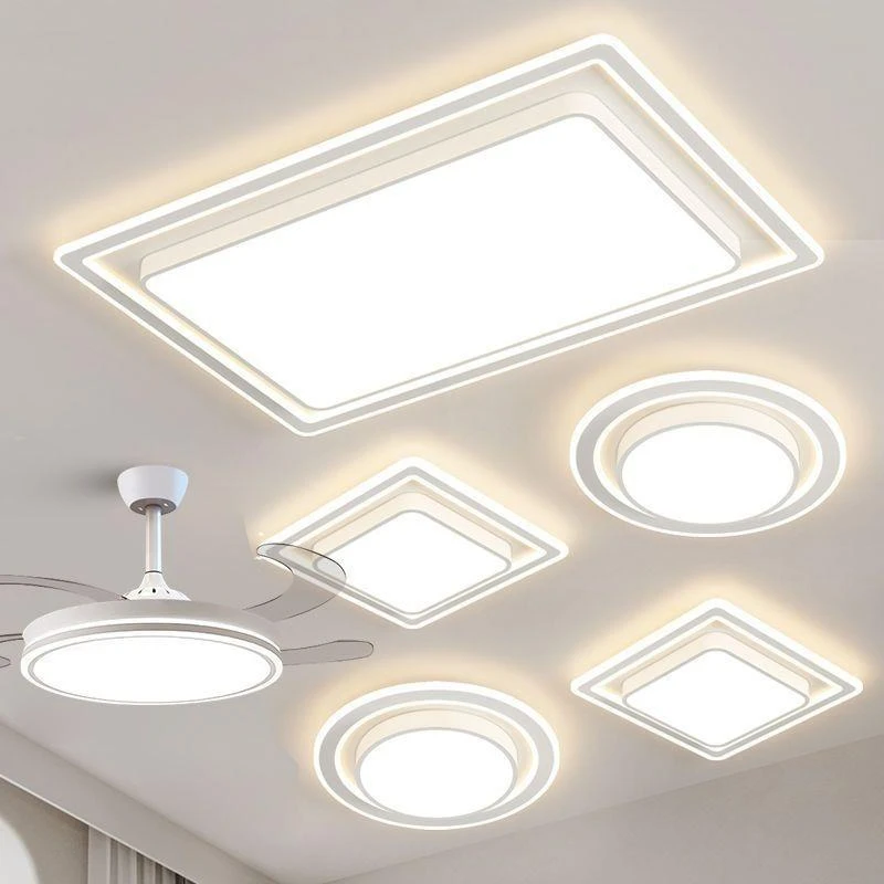 中山灯具简约大气客厅新款卧室全屋led现代套餐吸顶灯组合主灯