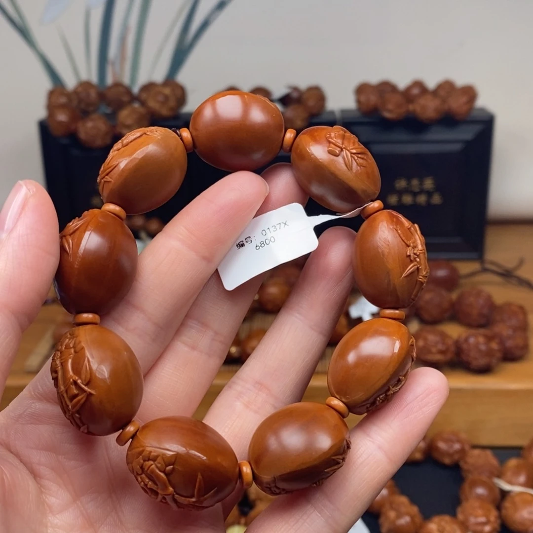 手串橄榄核顾志东老师节节高升
