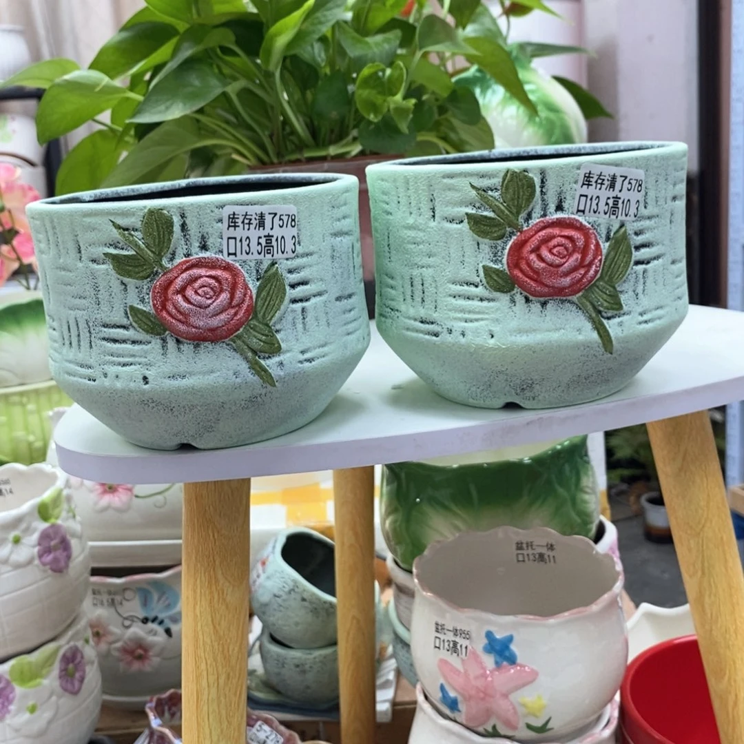 @陶瓷花盆@@5578