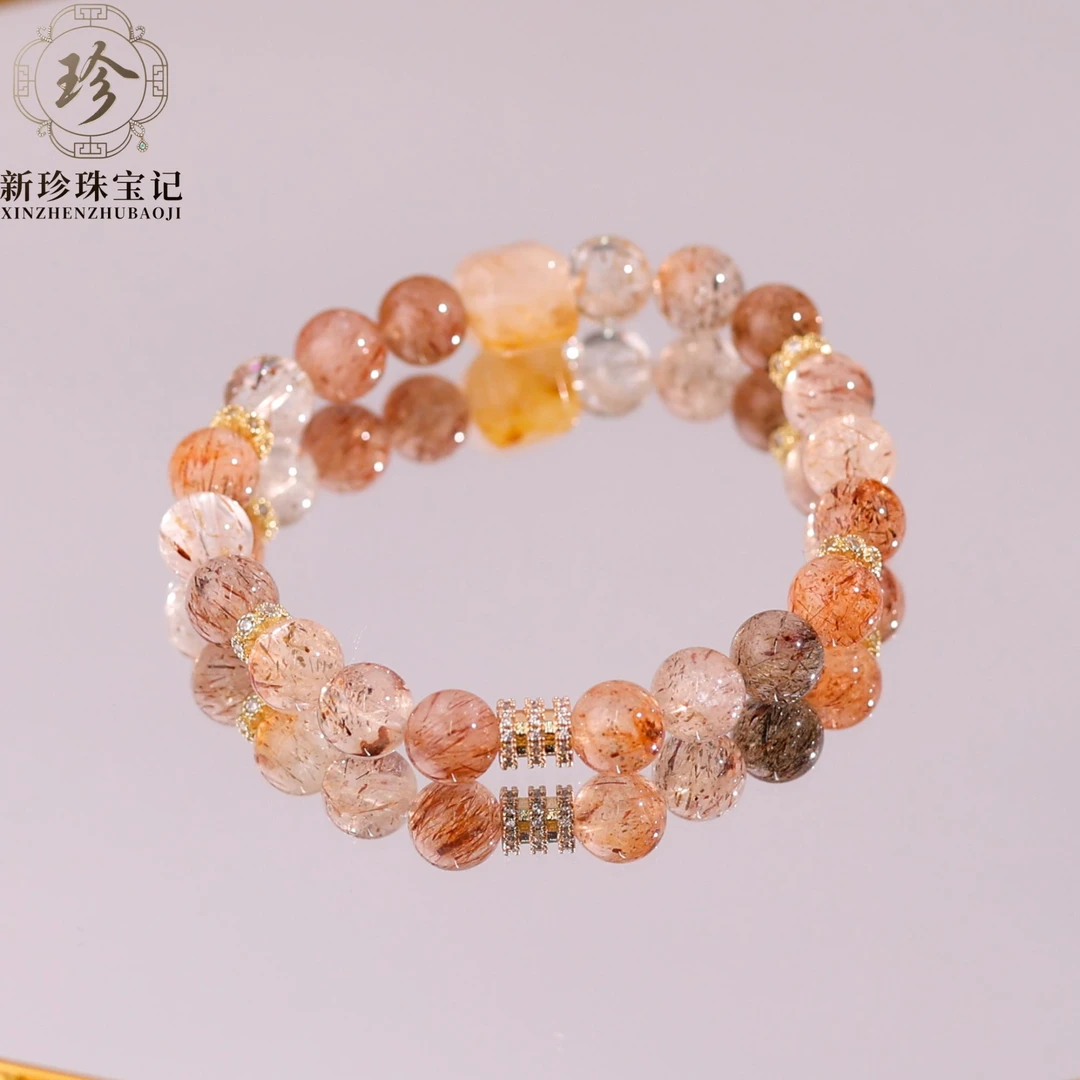 【扶摇东方】超七水晶+金红石+针铁石+纤铁石+紫水晶 编号102928