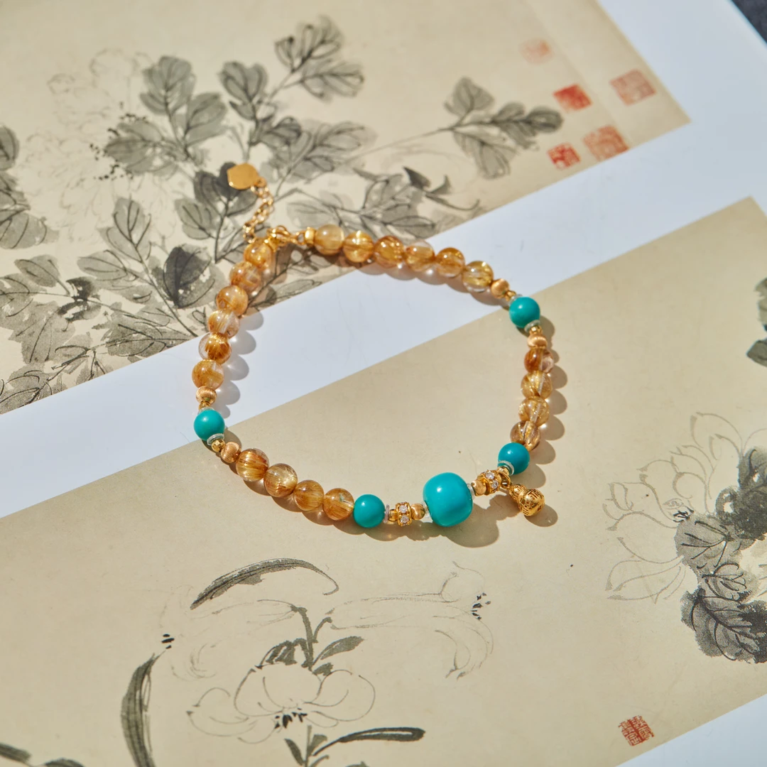 【云上雅岚】源来丨18K金钛单圈手链-XYGD192055-C-多样性发一件