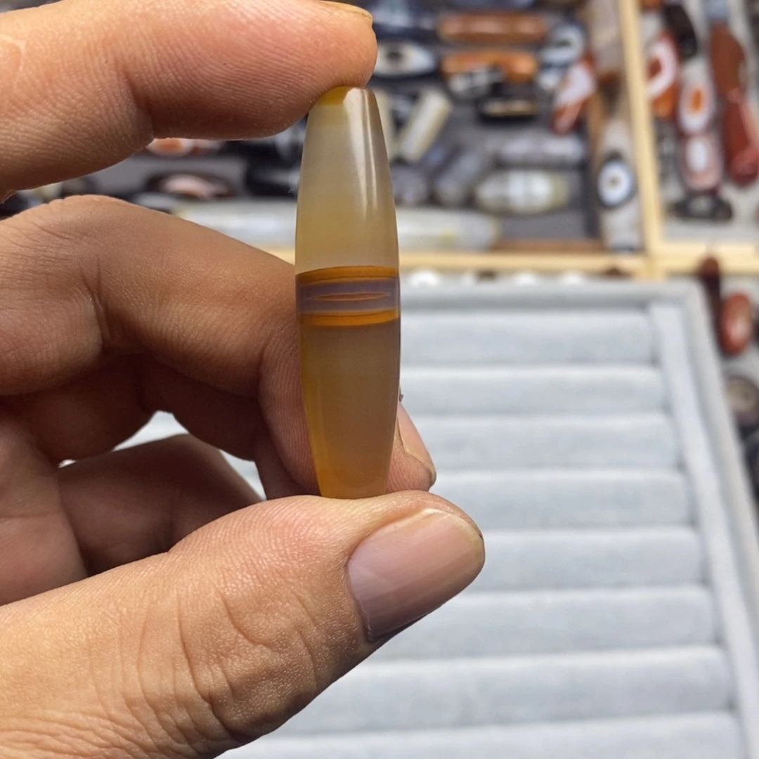 未镶嵌玛瑙/玉髓珠宝半成品