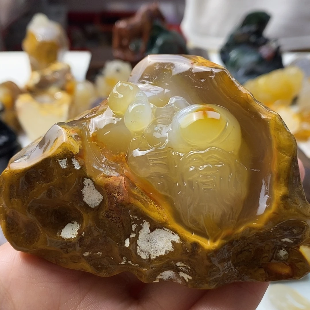 玛瑙/玉髓未镶嵌颈饰