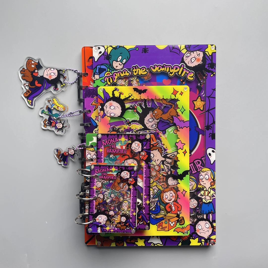 【同行请模仿】卷卷卷回家过年福利版亚克力独某家纯手绘摇摇本