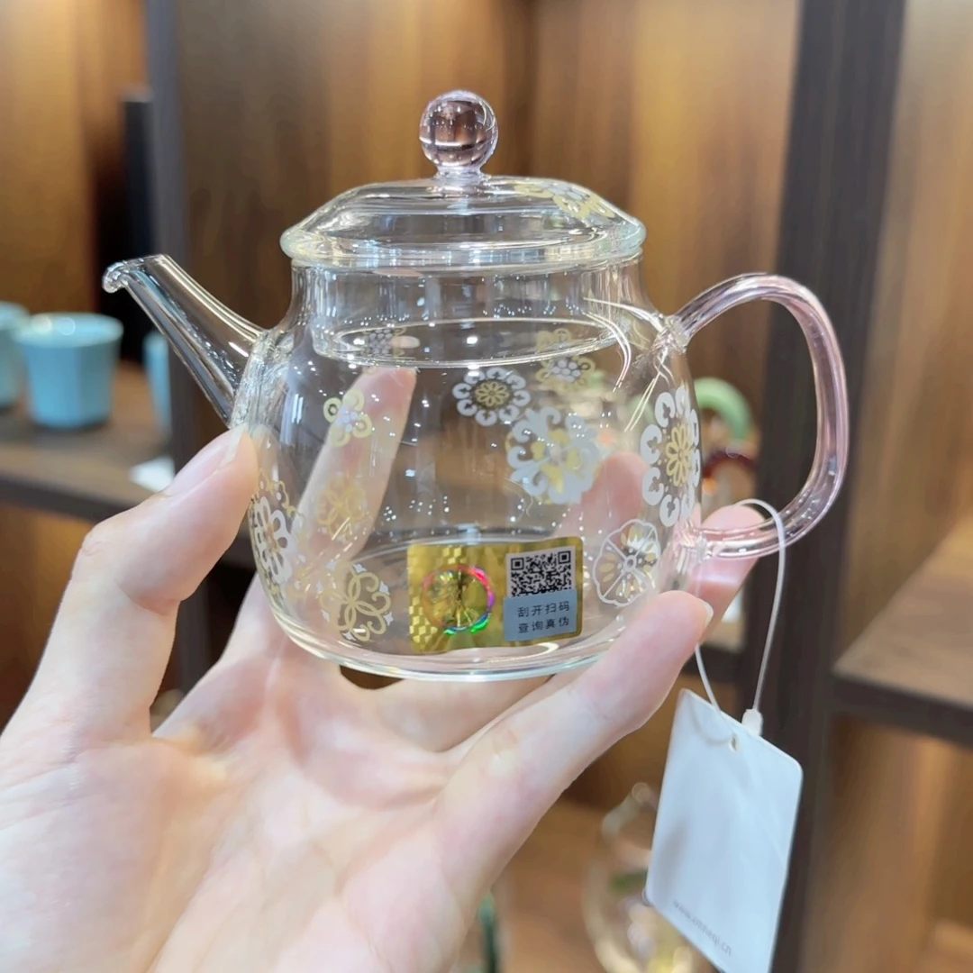 禾器皮球花言卿壶浅粉色