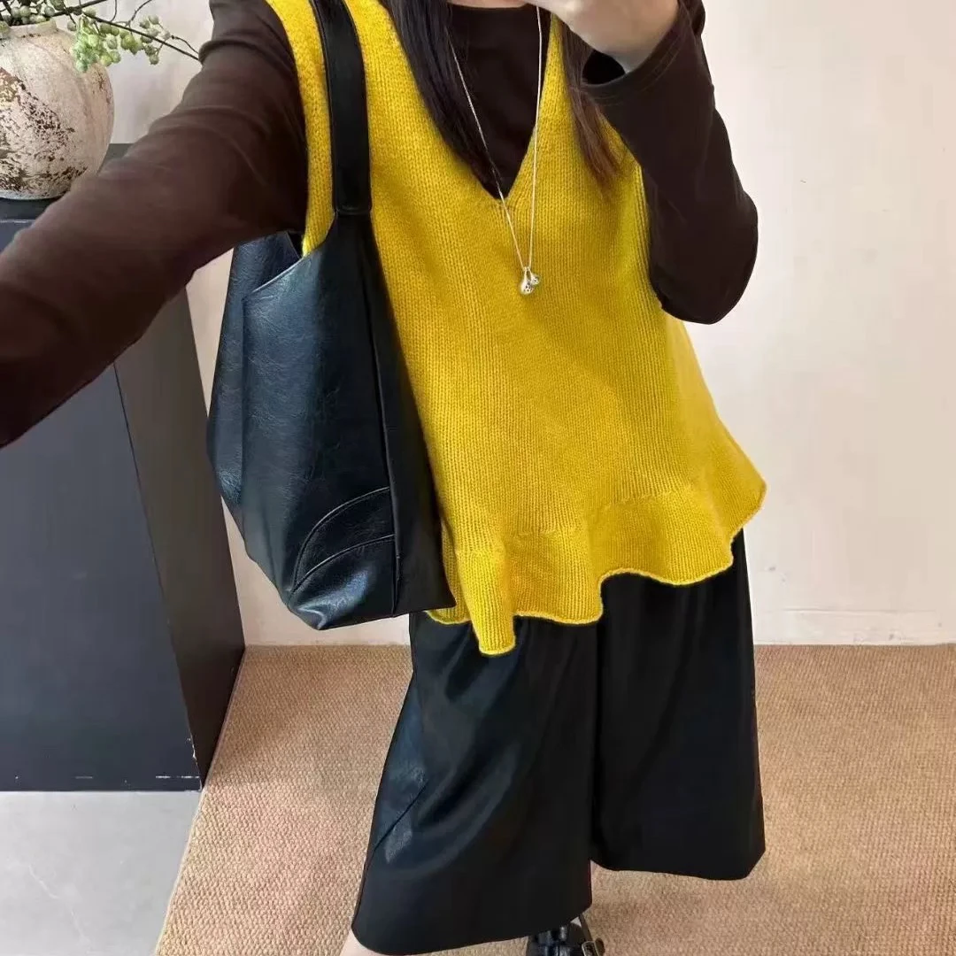 娜娜新款针织两件套