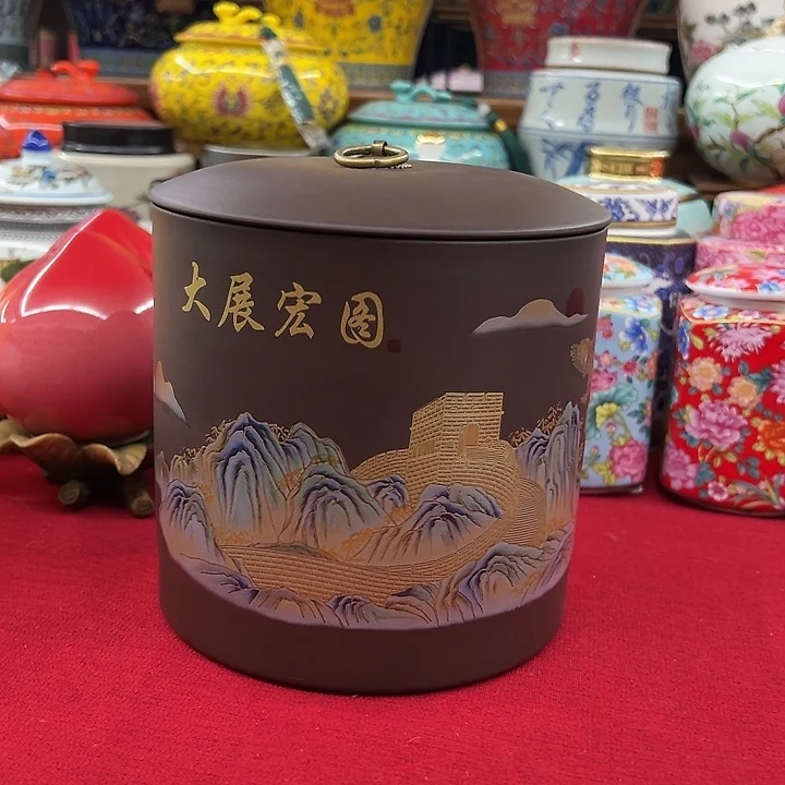 瓷片茶叶罐罐罐罐罐罐呀呀@@