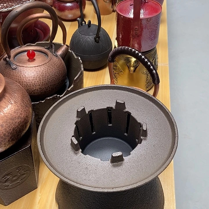 一***品纯手工制作铁炉茶器