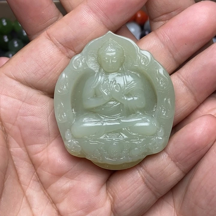 吊坠(不含链)未镶嵌和田玉