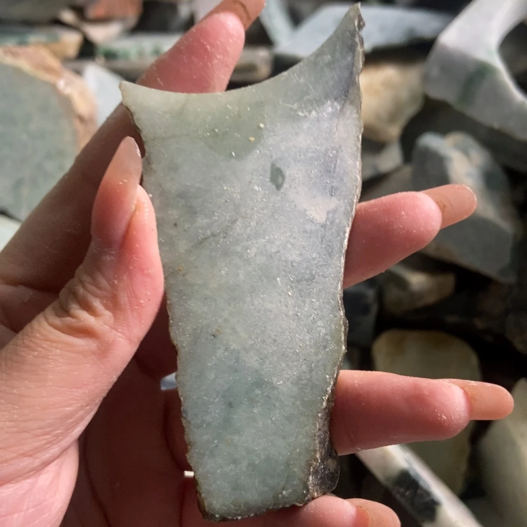 翡翠未镶嵌挂件天然翡翠