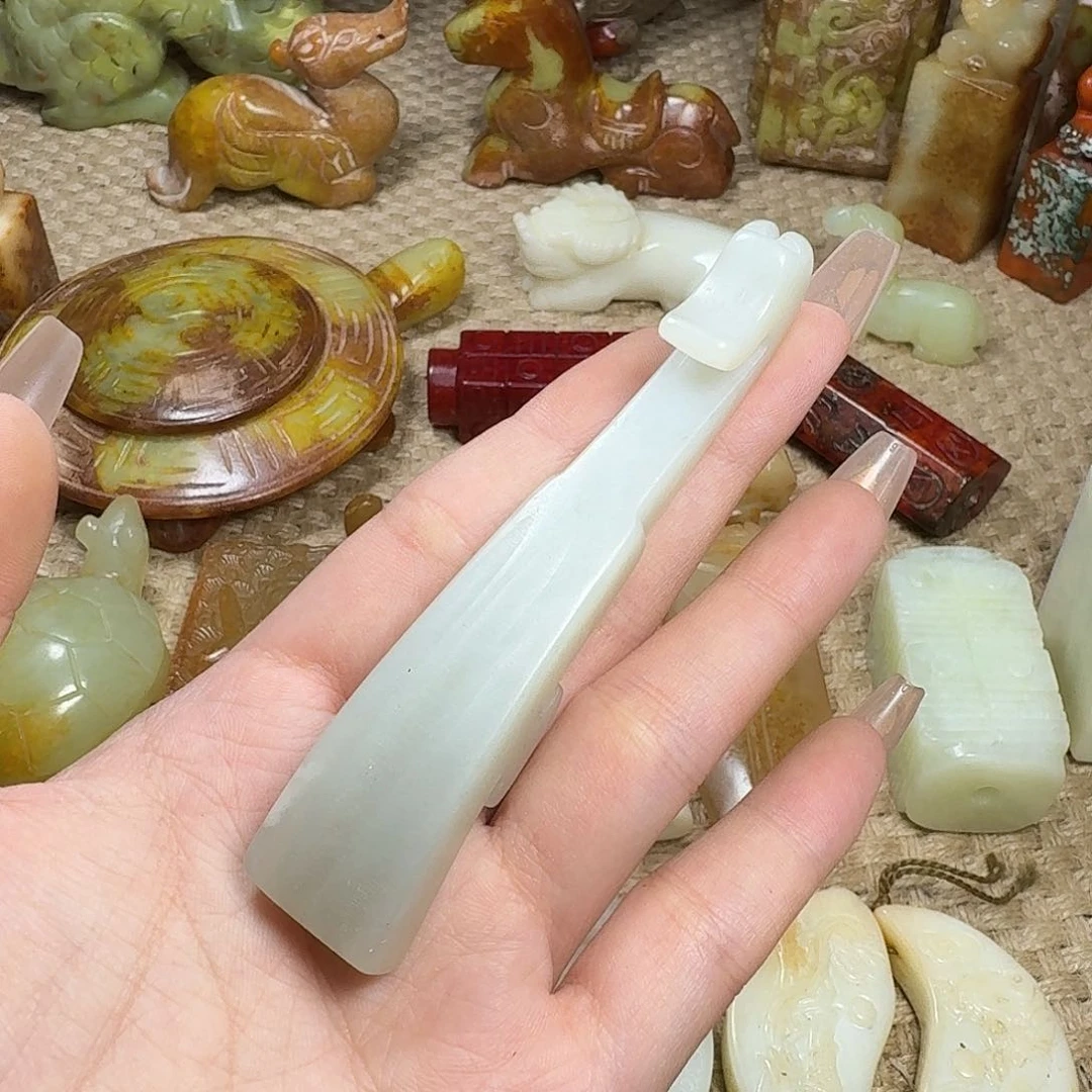 白玉菩提吊坠挂件