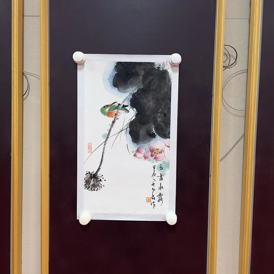国画白光艺术精品