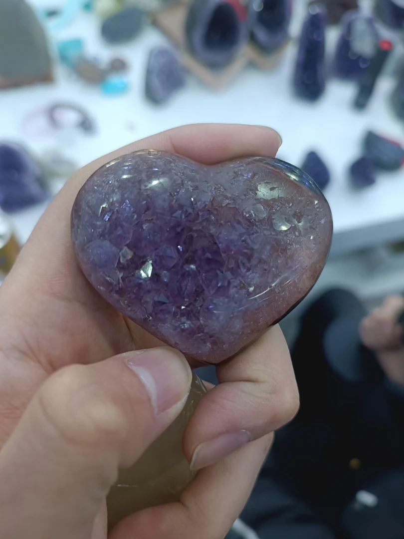 巴西乌拉圭紫水晶摆件