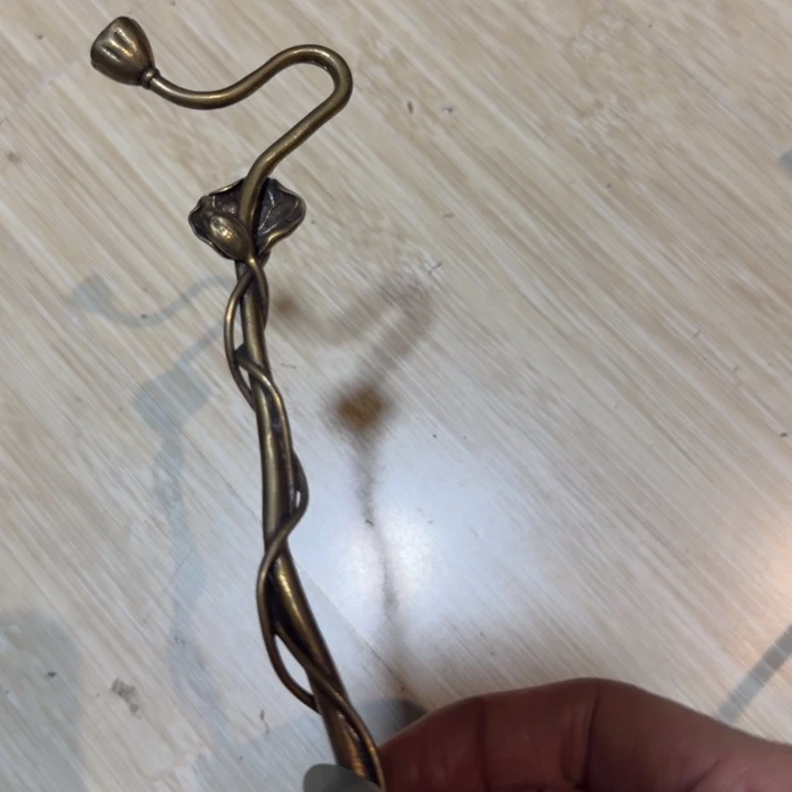 流***枫铜中古工艺品摆件