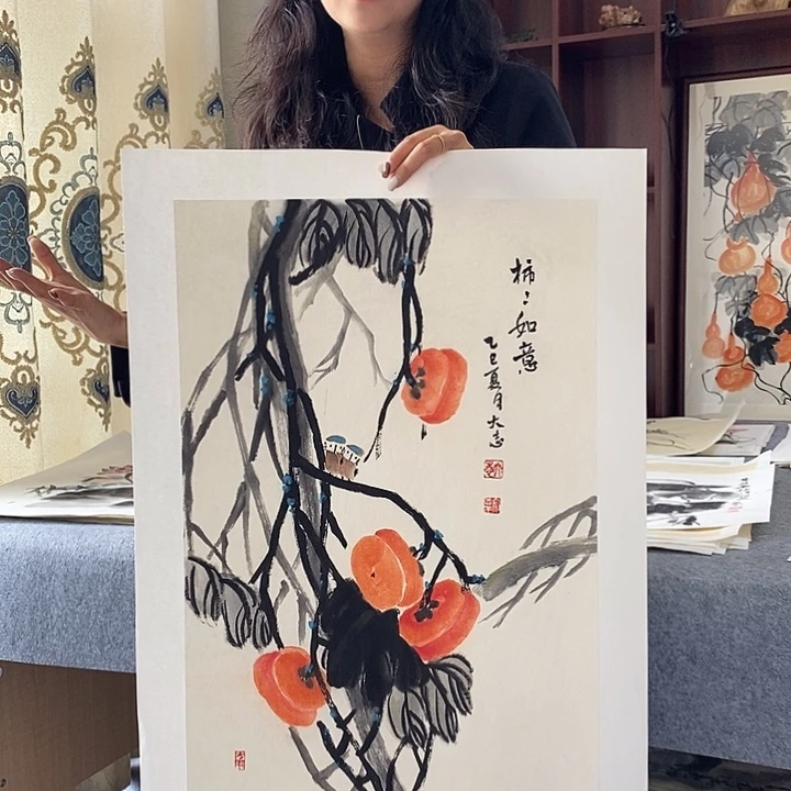 国画纯手绘国画写意作品