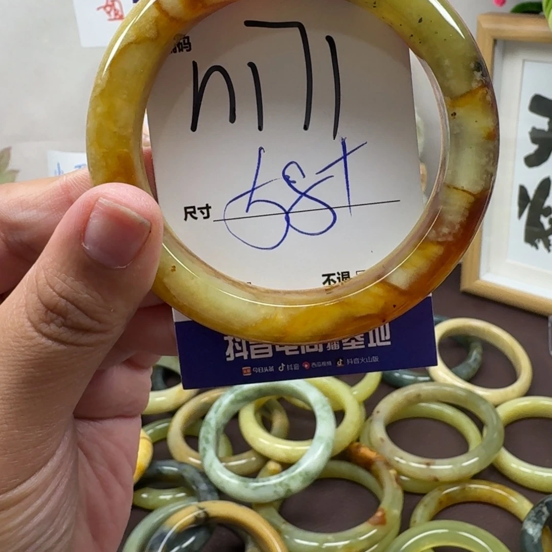 蛇纹石玉未镶嵌手镯171