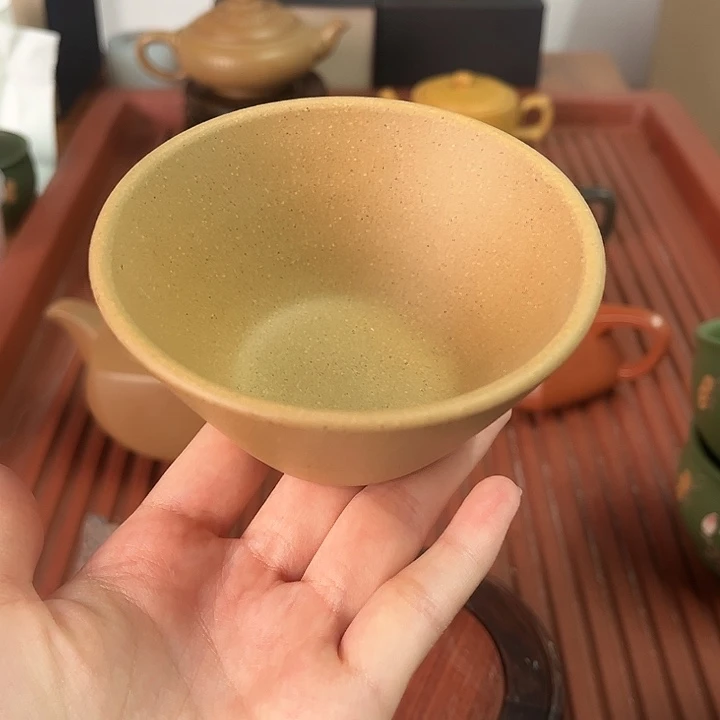 茶壶紫砂段泥主人杯