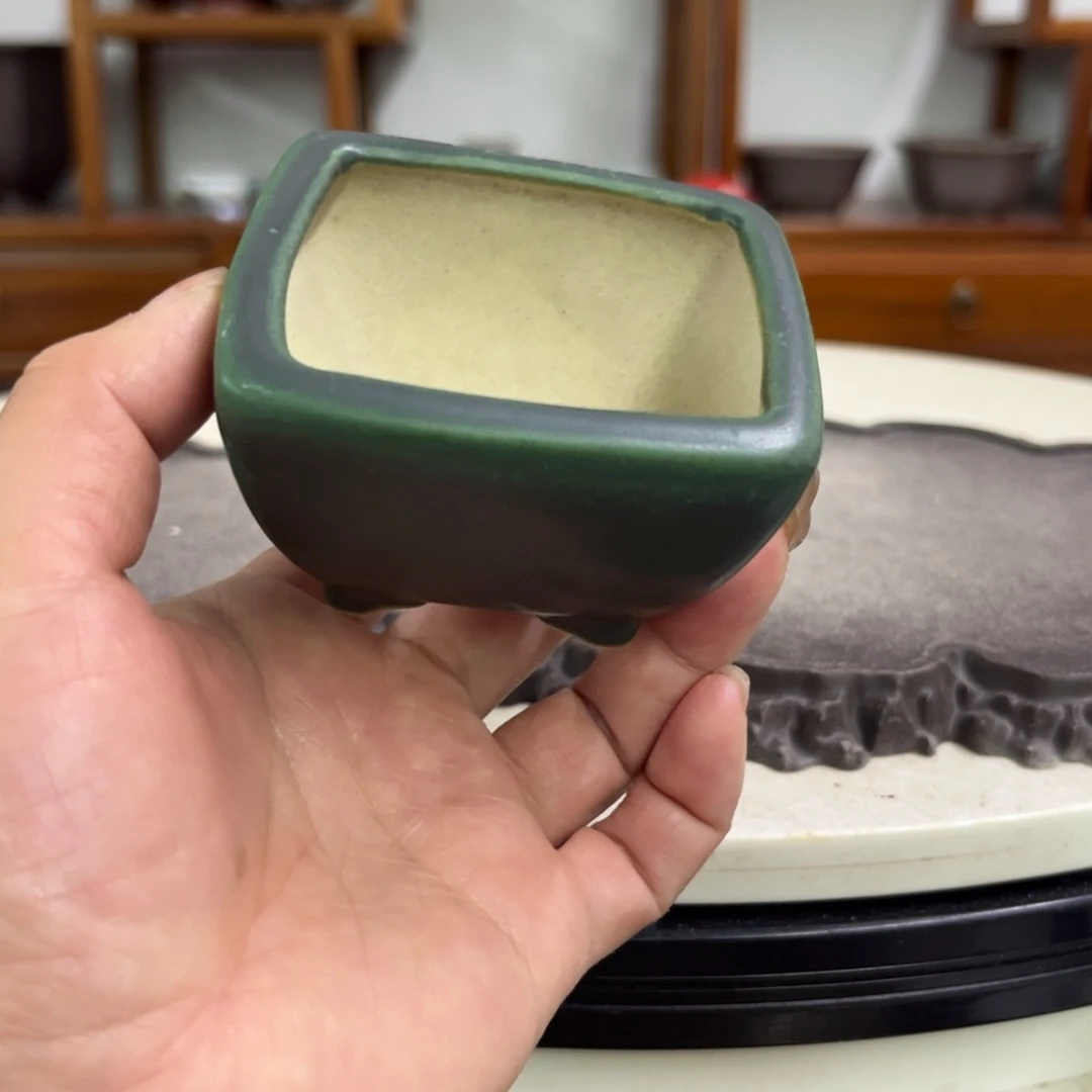 紫砂花盆瑕疵4-7。。。