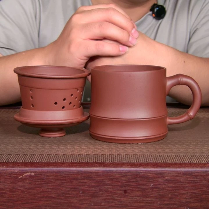 茶杯紫砂高货放漏