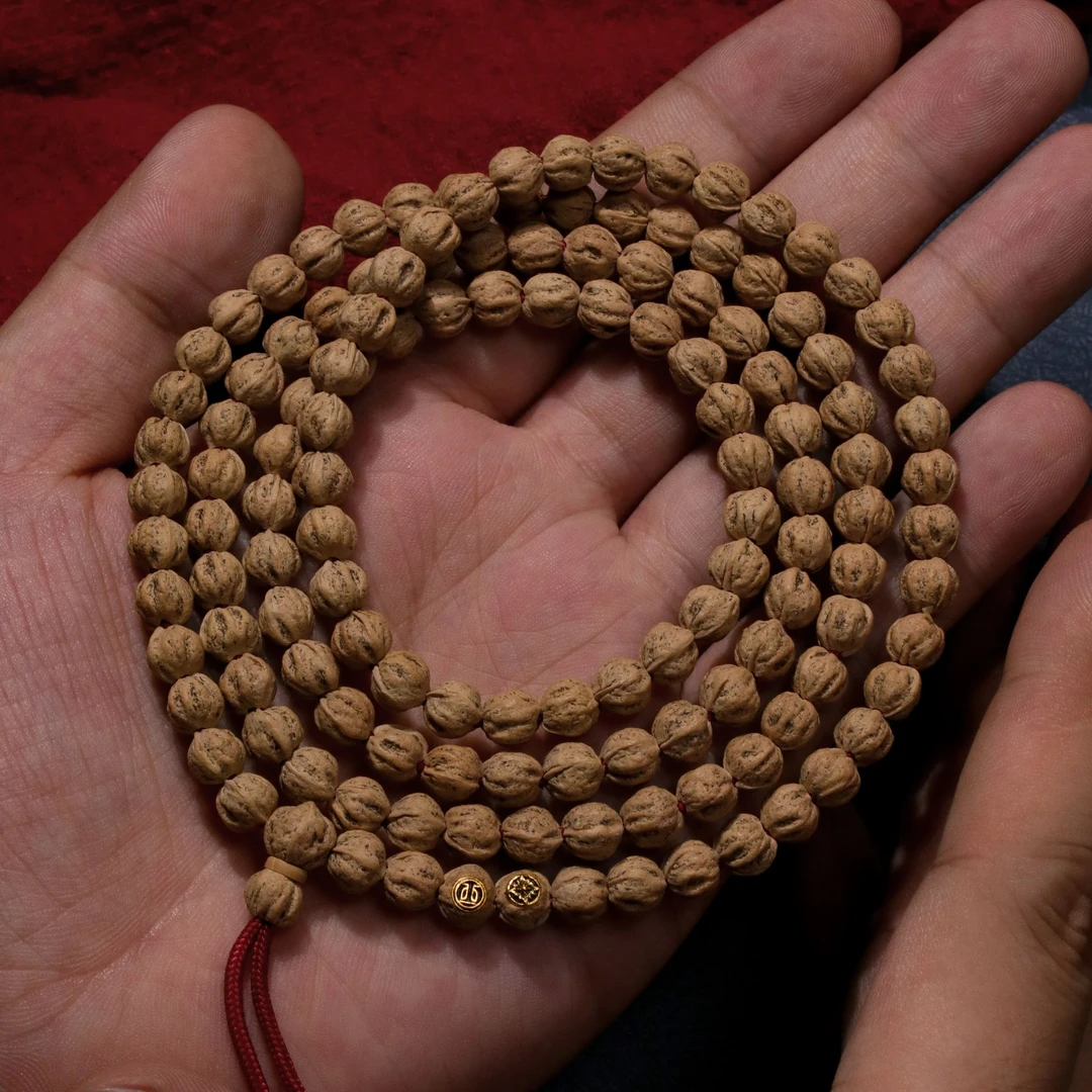 【收藏级原桩】S+双金标·6.5mm原桩莲花桩多棱顺纹鬼脸热振百香籽