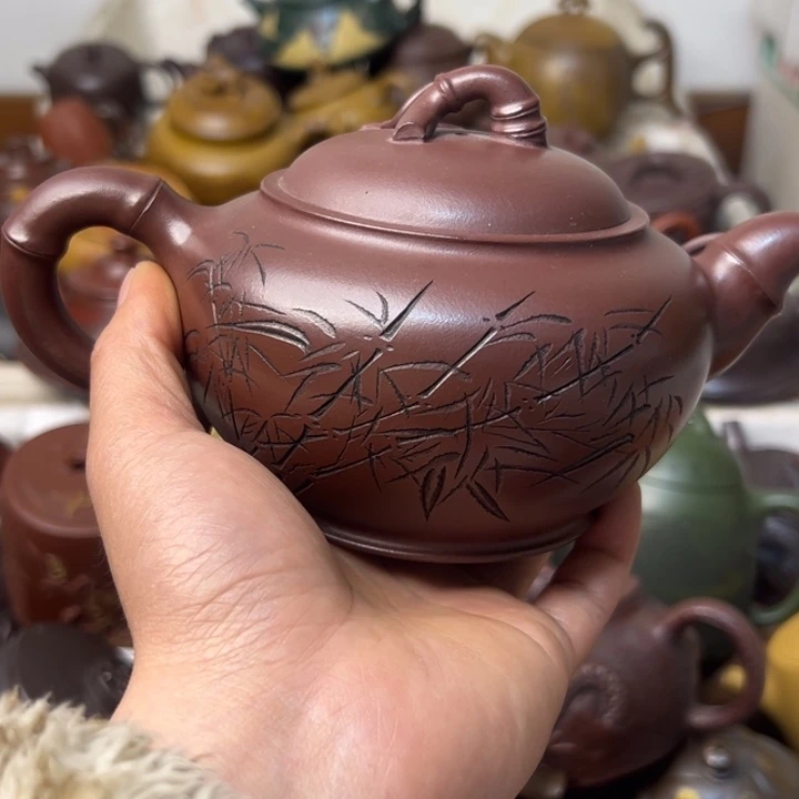 紫砂茶壶紫砂壶跳砂