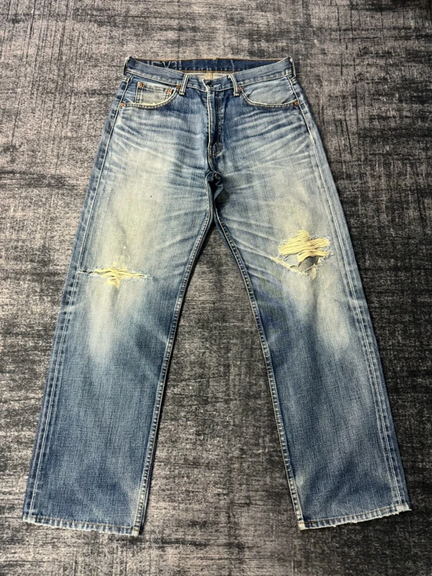 VintageLevis503日产00s浅蓝牛仔裤 W84/L106