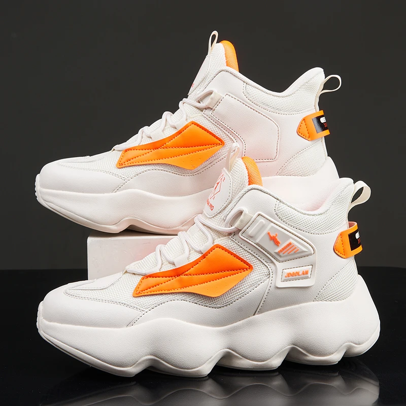 乔丹格兰2025男鞋正品篮球鞋老爹鞋增高透气休闲运动鞋运动跑步鞋