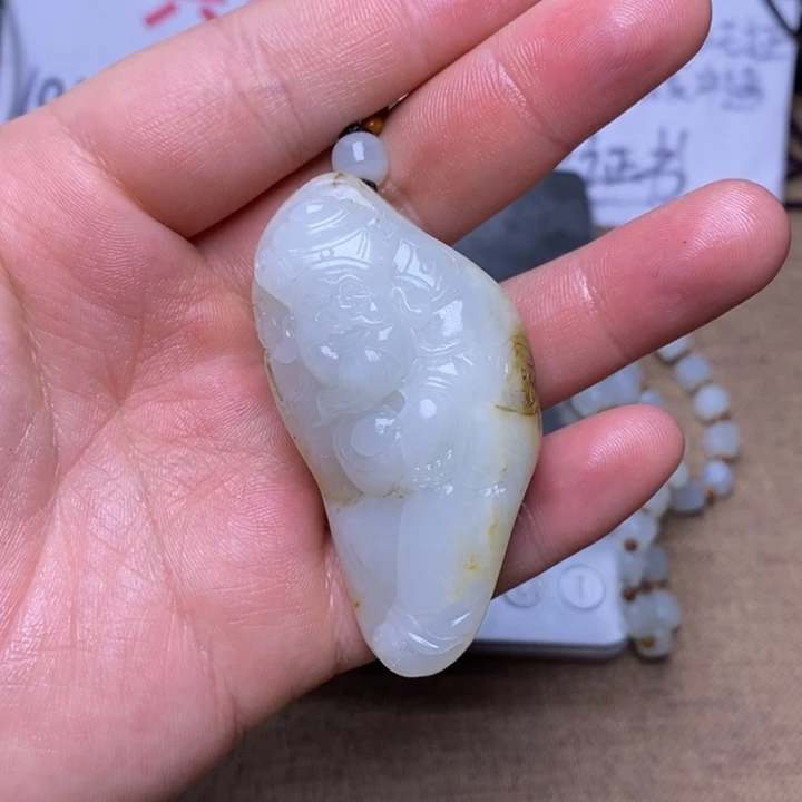 和田玉挂件未镶嵌