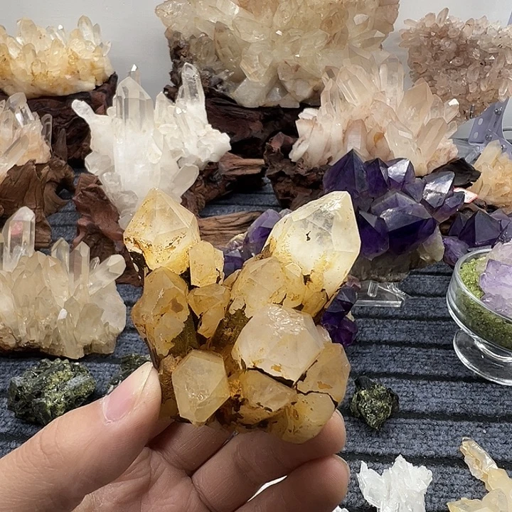 静***月水晶珠宝半成品银S925镶嵌