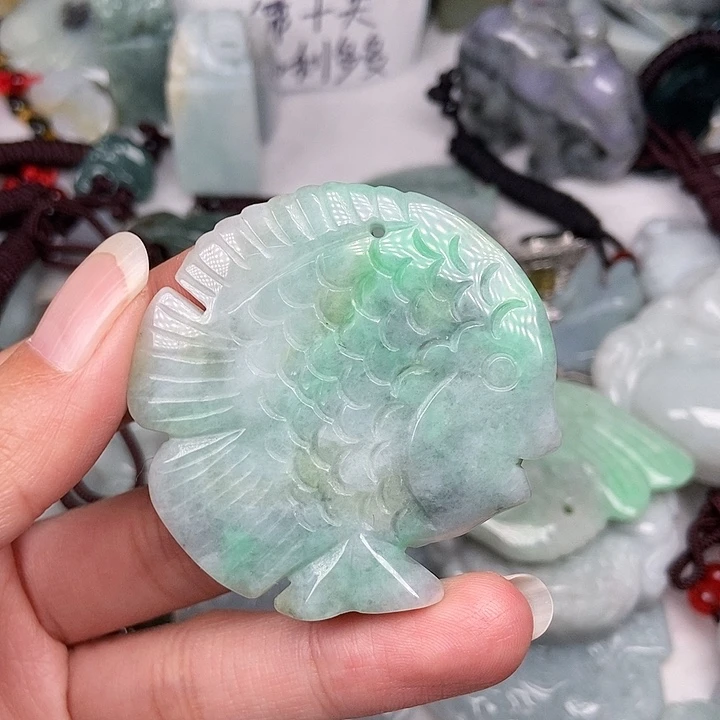 颈饰未镶嵌翡翠7**6翡翠