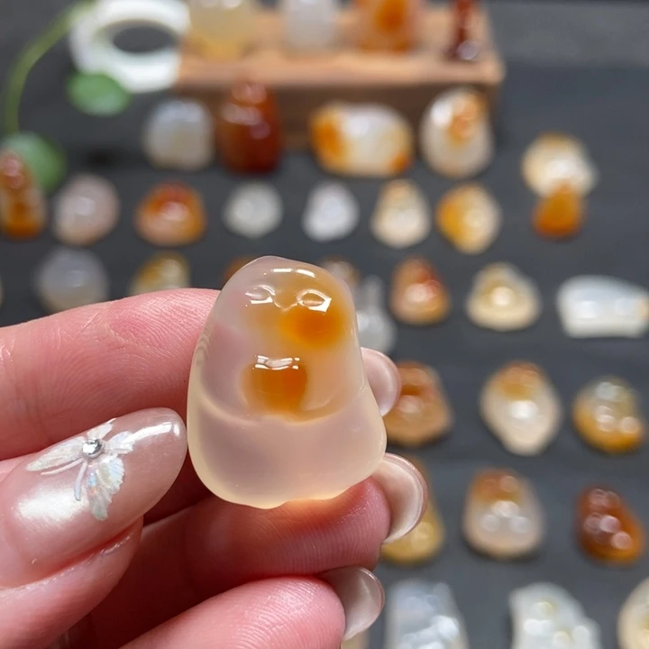 玛瑙/玉髓吊坠(不含链)未镶嵌