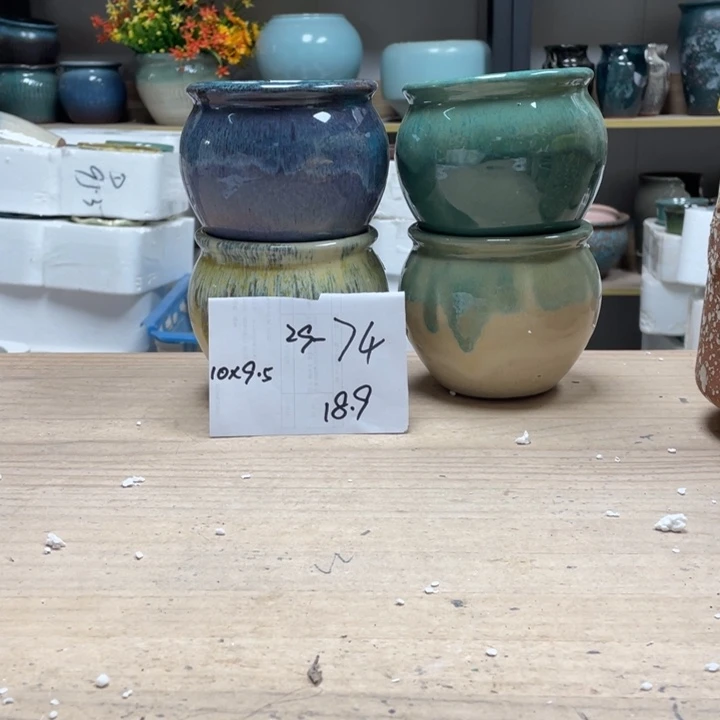 紫砂花盆多肉花盆微瑕74