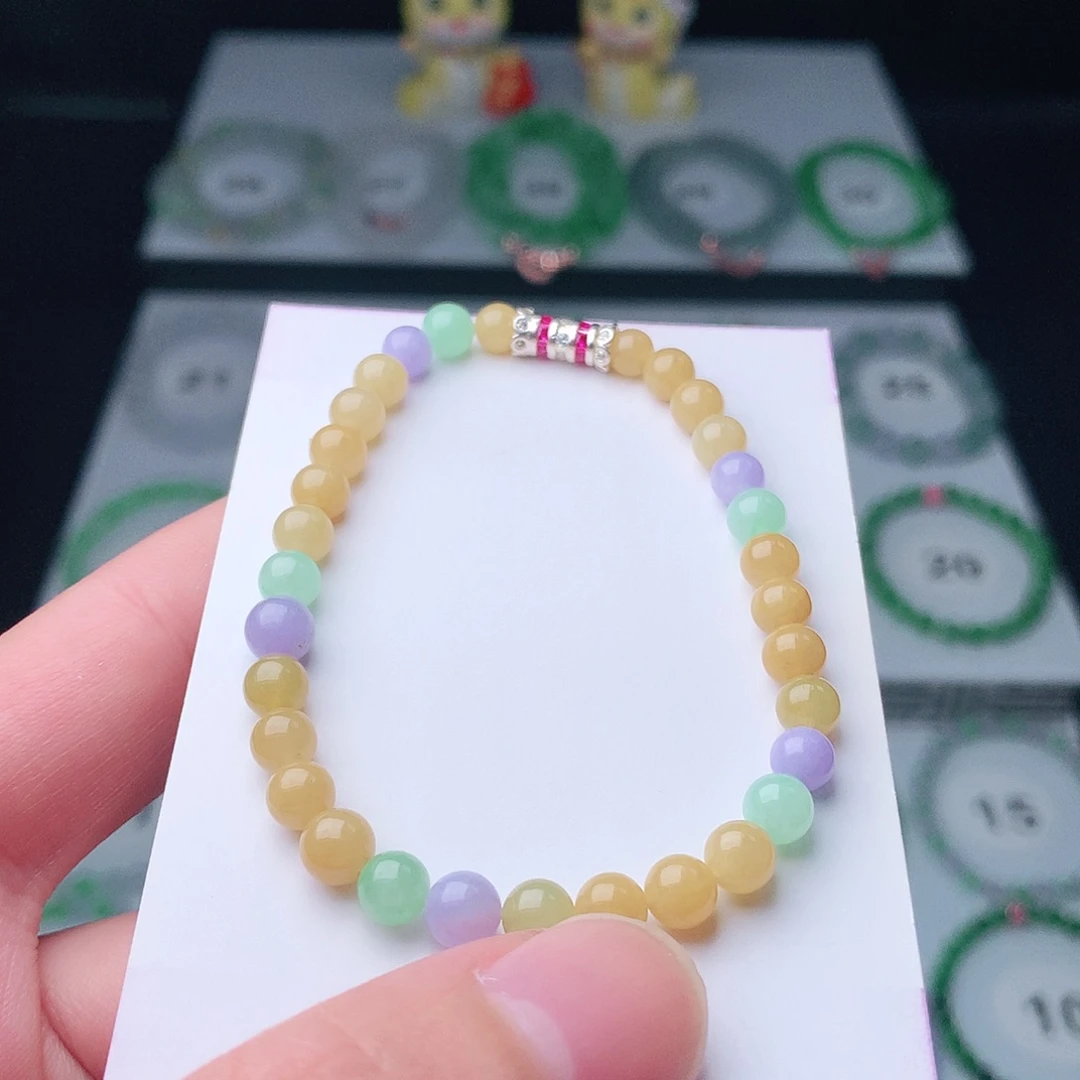 翡翠未镶嵌手链翡翠