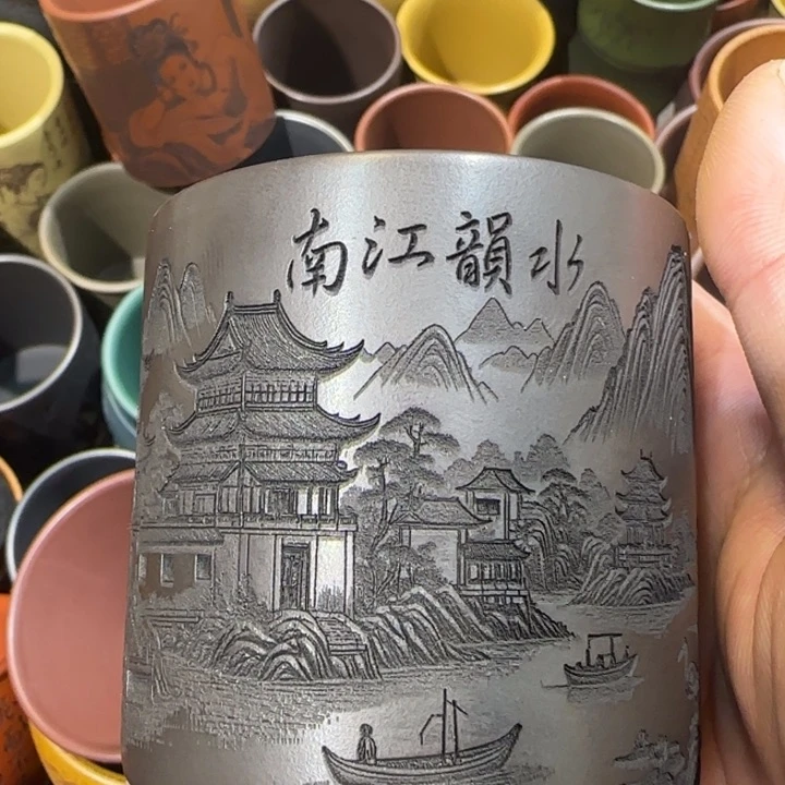 茶杯紫砂全手工制作工艺