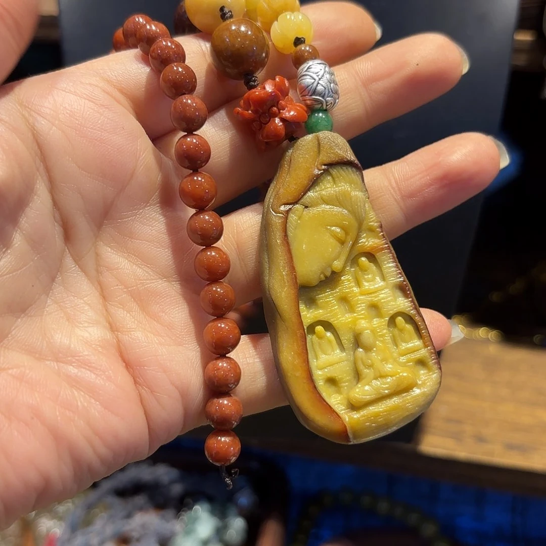 翡翠颈饰未镶嵌原创