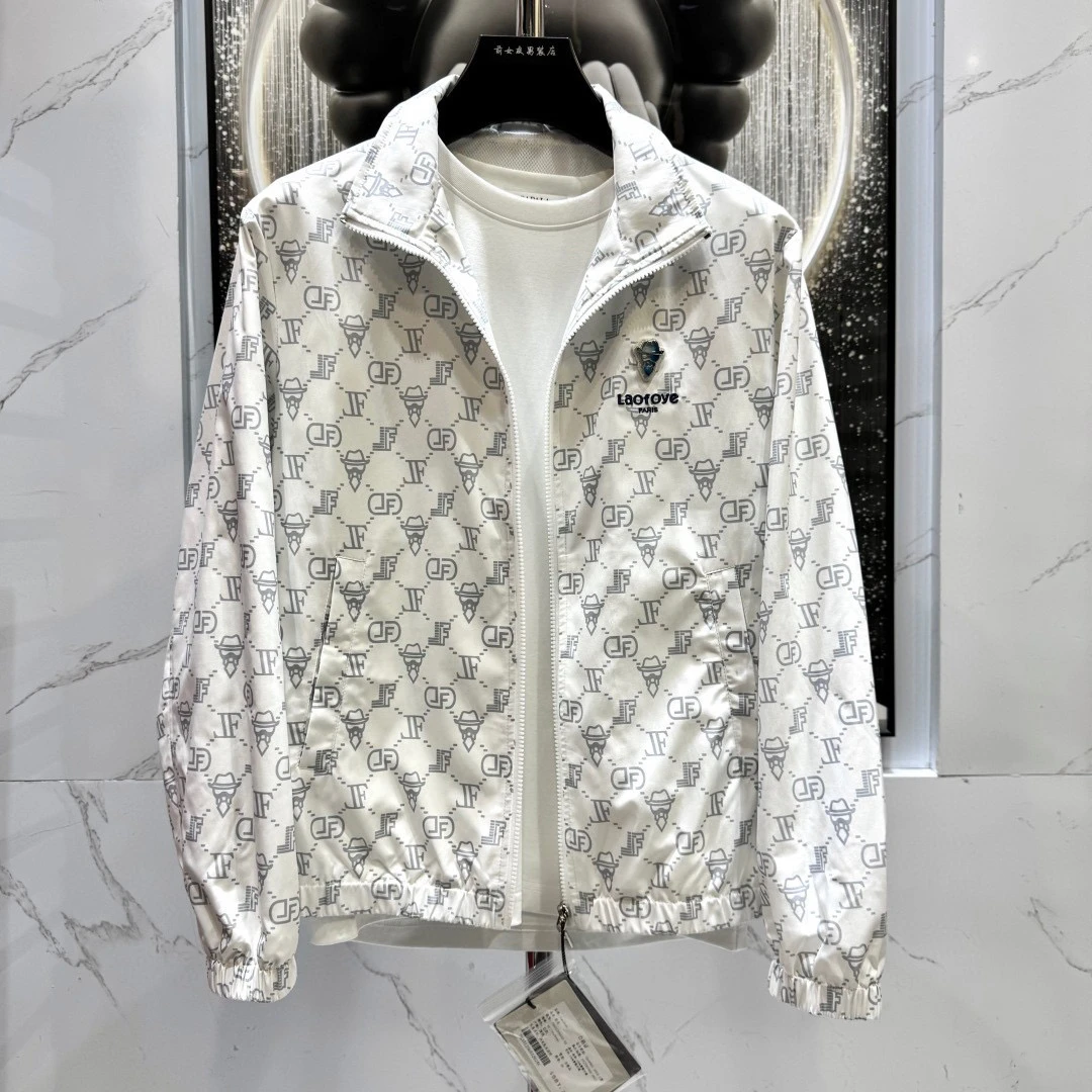 【爷外套】新款时尚休闲百搭男士运动高端休闲外套春夏6032（两个色）